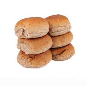 Zachte bollen bruin 6st